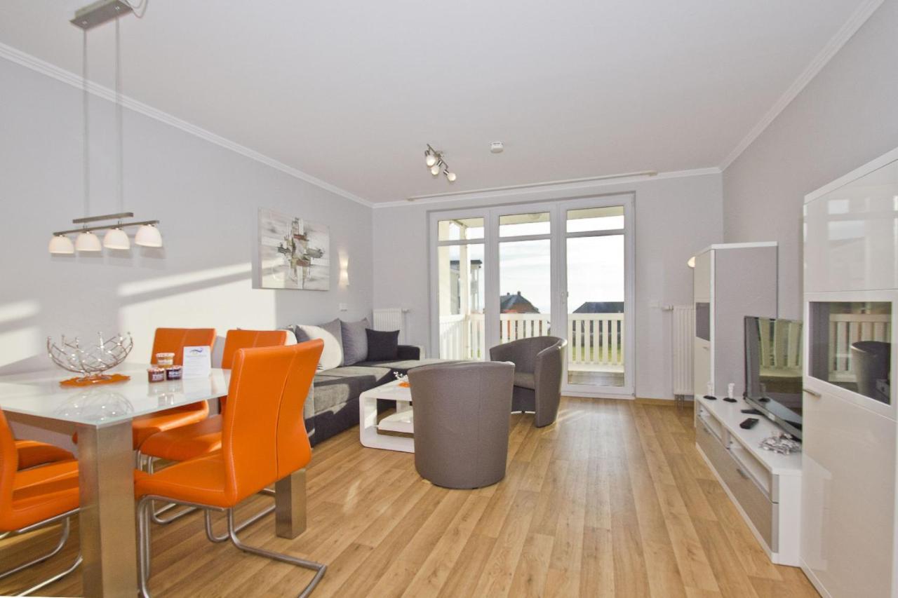 Mit Meerblick Und Balkon, Gratis Nutzung Vom Ahoi Erlebnisbad Und Sauna In Sellin - Meeresblick Fewo 33 Герен Екстер'єр фото